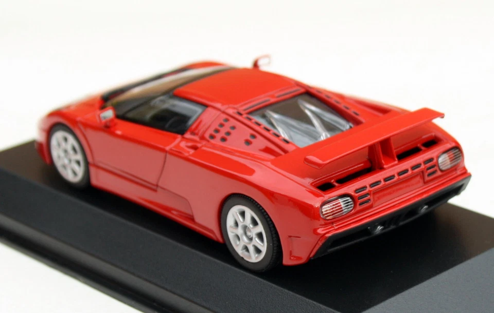 Bugatti EB 110 Bj. 1991-1995, Rosso, Minichamps-Modell Im M.1:43 - Immagine 2 di 4
