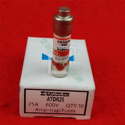 10PCS NEW Ferraz Shawmut Slow Blow Class CC Cartridge Fuse ATDR25