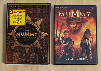 The Mummy Collector's Set (3 DVD set) + The Mummy Tomb of the