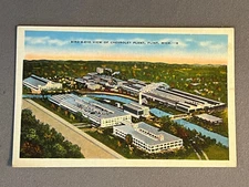 Michigan, MI, Flint, Chevrolet Plant Factory, Bird's Eye View, ca 1920