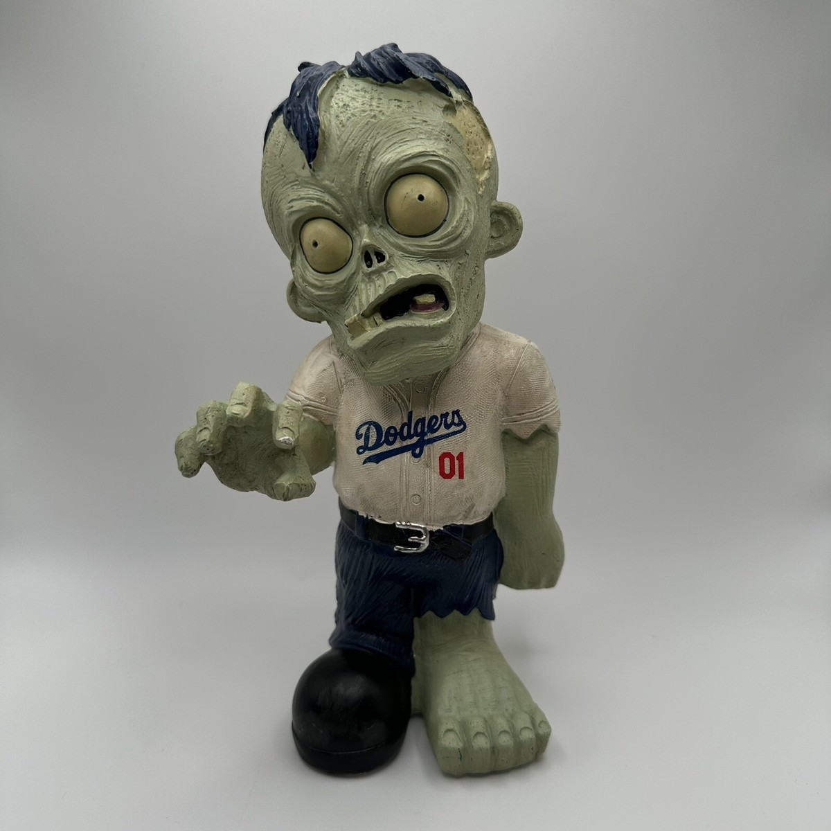 Dodgers DECAYING ZOMBIE Statue Figure Los Angeles Rare Blue Dodgers DECAYING ZOMBIE Statue Figure Los Angeles Rare Blue