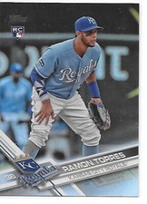2017 Topps Update Baseball Rainbow Foil Ramon Torres RC Royals