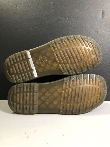 Scarpe Dr Martens donna 7 Lorrie III pelle marrone Oxford foderata suola ad aria - Foto 13 di 18