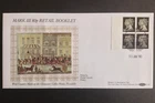 GB Benham 1990 80p Penny Black Booklet Pane on First Day Cover, London S/H/S