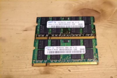Mémoire PC Portable 2Go (2x1Go) DDR2 SODIMM ADATA PC2-6400S - Occasion Garantie 3 Mois