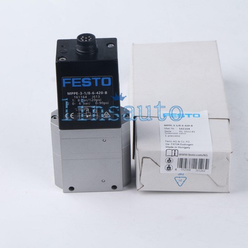 EIN NEUER Festo MPPE-3-1/8-6-420-B 161164 Elektro Proportional - Bild 3 von 7