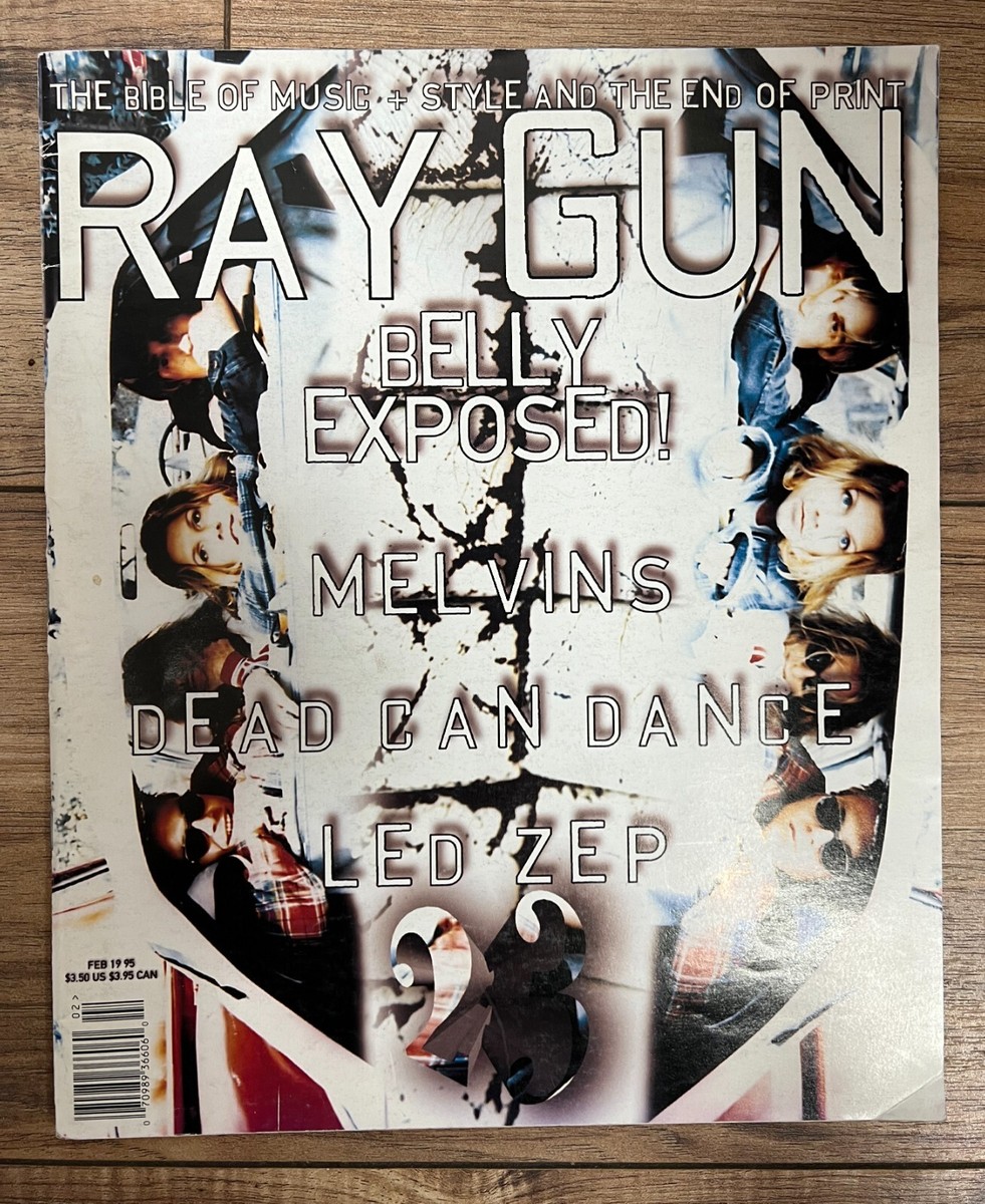 アート・デザイン・音楽 RAYGUN Magazine #01 April 1996 BLAH STREET PRESS ANALYSIS: RAY GUN COVER — David Carson