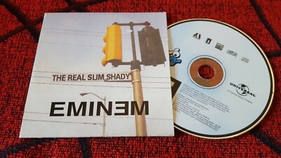 EMINEM ** The Real Slim Shady ** RARE 2000 Spain PROMO CD Single