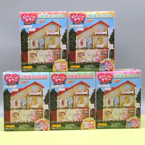 Pretty Cure "Purikyuー to Town" 3 pisos casa mini figura 5 tipos conjunto BANDAI - Imagen 1 de 11
