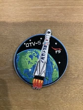 Authentic OTV-5 - SPACEX - FALCON 9 Launch X-37-B USAF DOD SPACE Mission PATCH