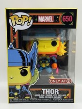 Funko POP! Figura Vinilo Marvel Thor Blacklight #650 Target Excl VER FOTOS F04