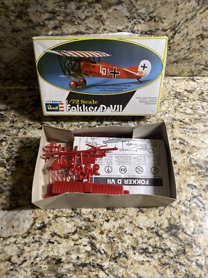 Revell 0043 Fokker D-VII Open Model Kit 1/72