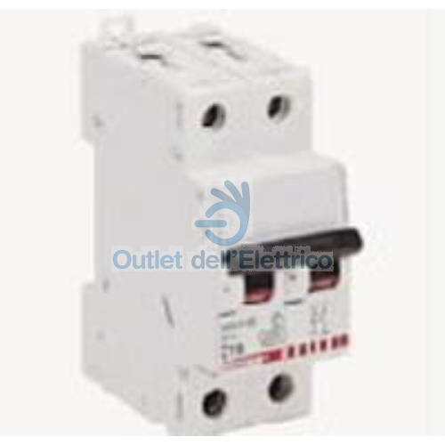 BTICINO BTDIN45 INTERRUTTORE MAGNETOTERMICO AUTOMATICO 2P 20A 4,5KA F820/20
