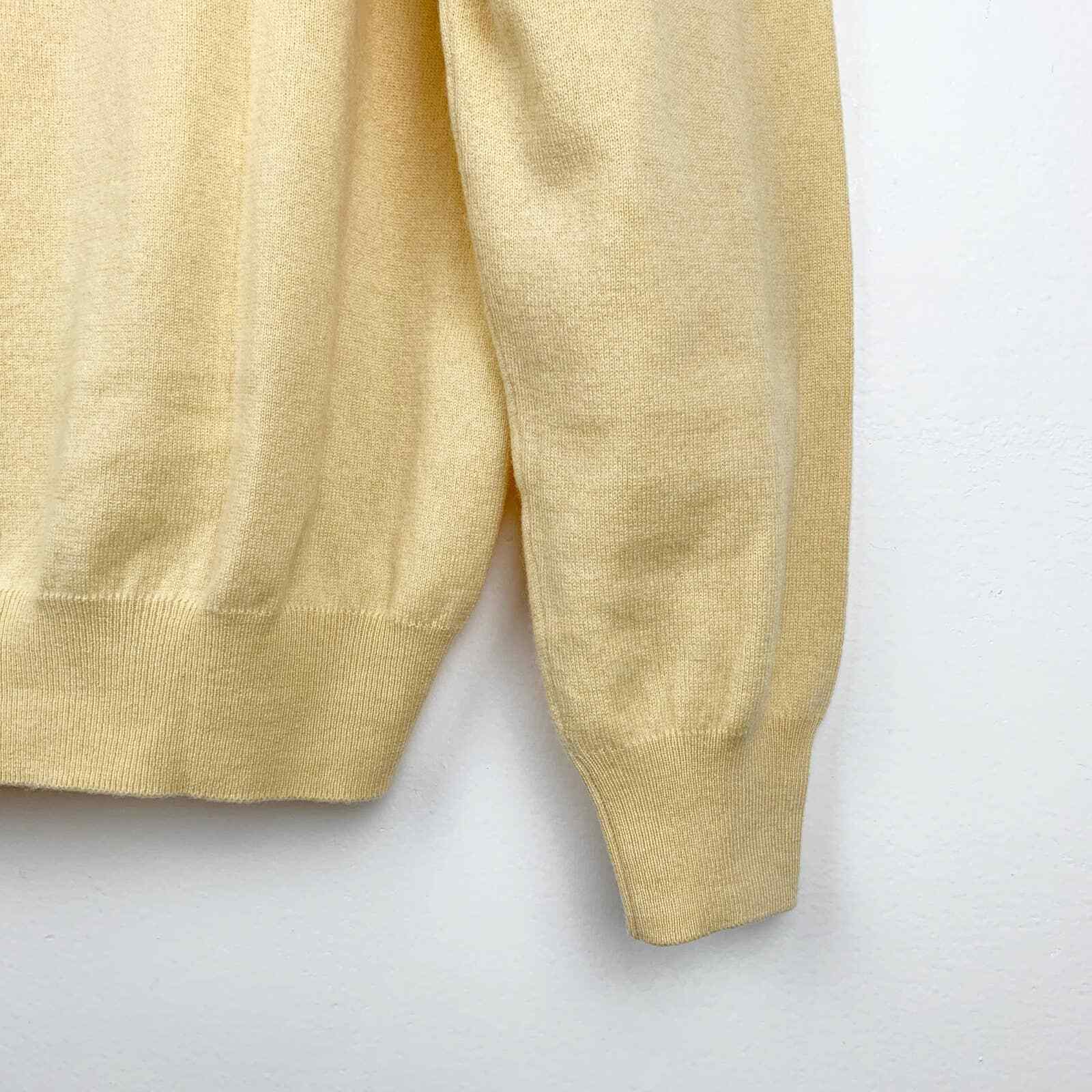 ERMENEGILDO ZEGNA 1/4 Zip Cashmere Sweater L - Gem