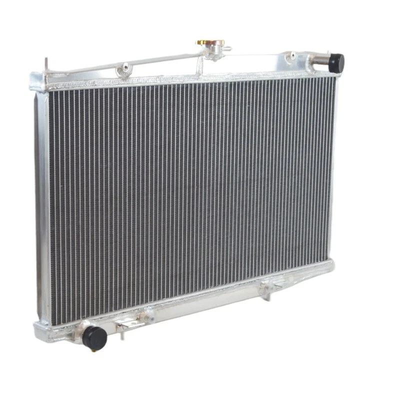 Radiador de aluminio + ventiladores para Nissan Altima 2,4 L 1993-1999 1994 1995 1996 1997 1998 Foto 4 de 4