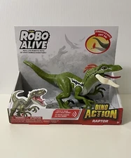 Robo Alive Dino Action Raptor Robotic Electronic Pet Dinosaur Toy by ZURU New
