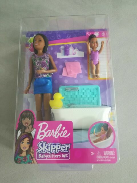 barbie skipper bath
