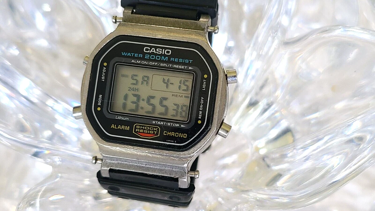 CASIO G-SHOCK DW-5600C-1V 691 Module Model Speed Screw Back Wrist Watch