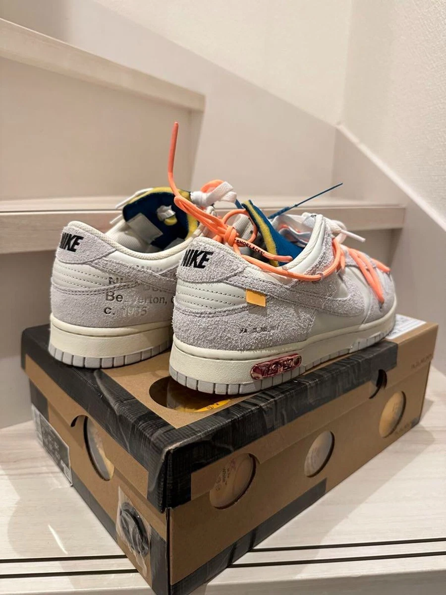 OFF-WHITE × NIKE DUNK LOW 1 OF 50 \