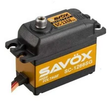 Savox SC-1268SG High Torque Steel Gear Digital Servo (High Voltage) savsc1268sg