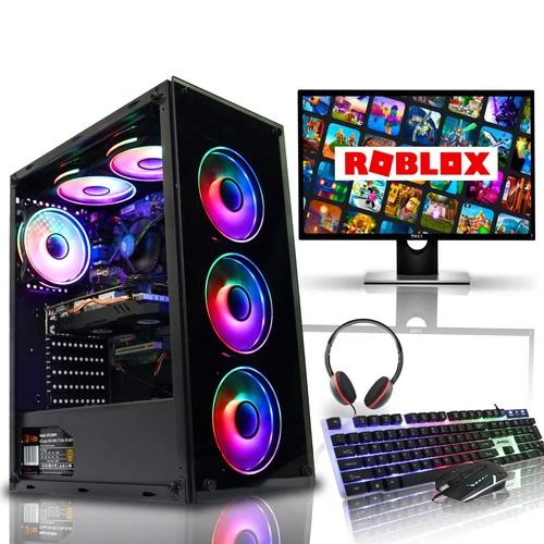 Fast Gaming PC Bundle Core i7 16GB RAM NVIDIA GTX 1650 1TB + 128GB SSD - Wins 10