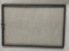 Alaska/Leisure Line Coal Stove K Glass 12.5”x10.75”