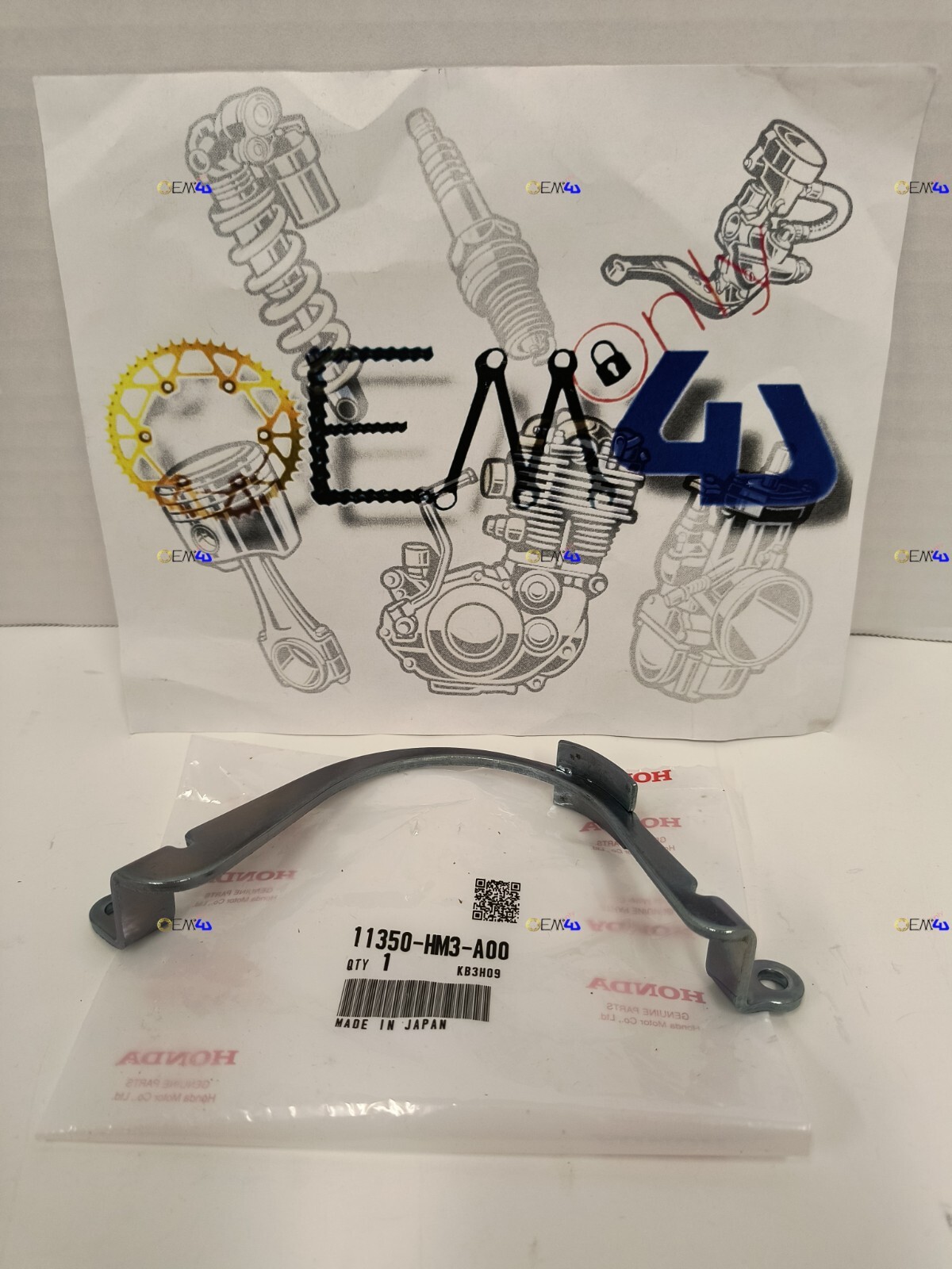 Honda OEM Engine Case Saver Chain Guide TRX300EX TRX 300EX 300X 11350