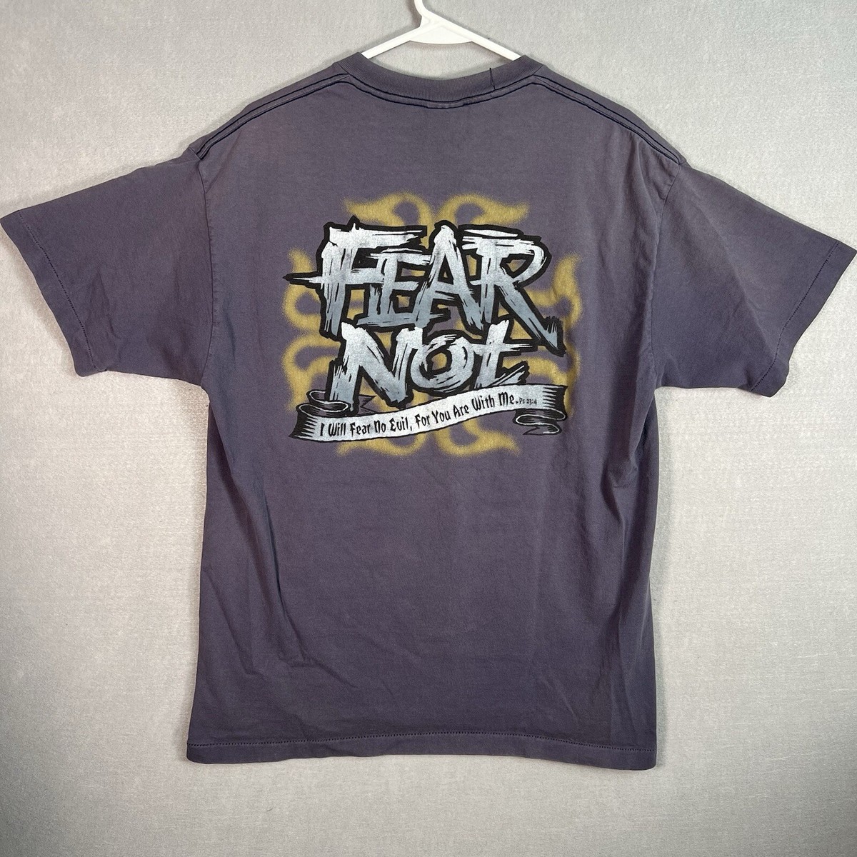 Vintage 90s Witness Wear Fear No Evil Jesus T Shirt Adult XL Vintage 90s Witness Wear Fear No Evil Jesus T Shirt Adult XL