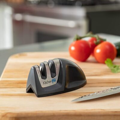 Smith´s 50825 Deluxe Diamond Edge Grip Sharpener Messerschärfer Keramikklinge 