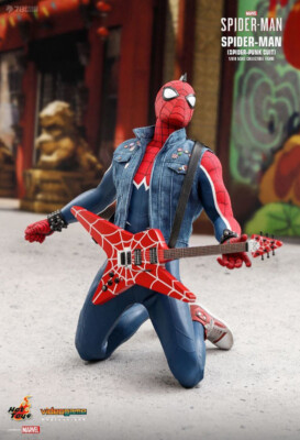 Perfect Hot Toys Vgm032 1/6 Spider-Man(Spider-Punk Suit Perfect Hot Toys Vgm032 1/6 Spider-Man(Spider-Punk Suit