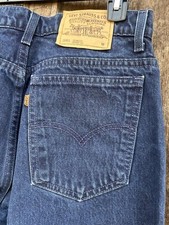Vintage 90  s Levi  s 951 Orange Tab Women  s High Rise Relaxed Tapered Denim Jeans