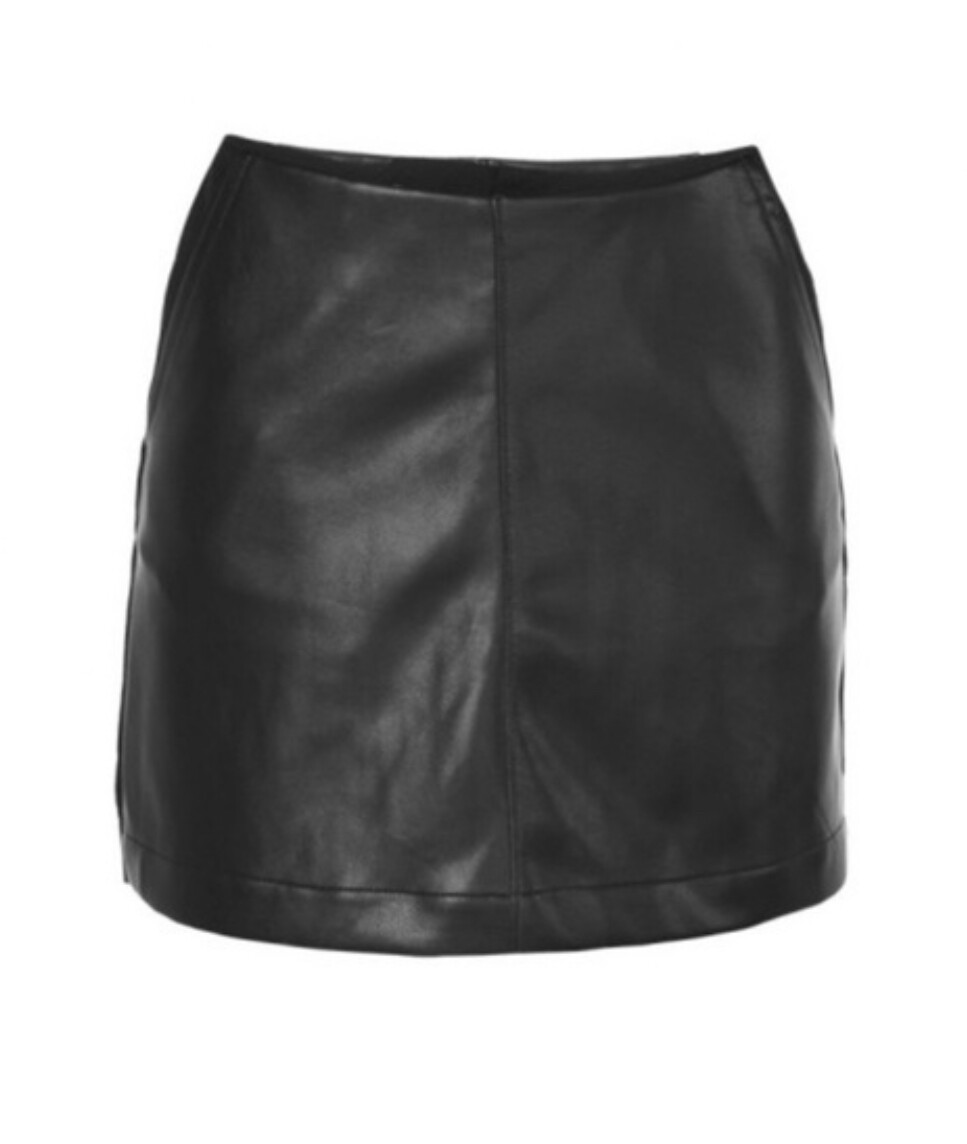 Cabi New NWT Jett Skort #4585 black w faux leather 0 - 16 Was $120