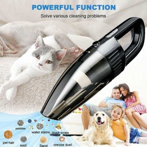 Vacuum Hand Cordless Cleaner Wet Dry Car Held Office USB Rechargeable UK New*` - Picture 3 of 12