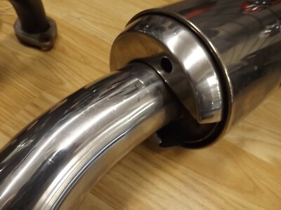 Kawasaki ZX9R E1 Ninja 2001 model genuine complete exhaust system