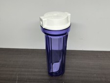 Hydronix 10" Clear Housing w/ White Flat Cap, RO  Filtration Systems - D63