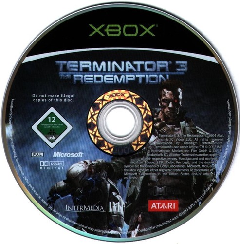 Terminator 3: The Redemption - Microsoft Xbox - PAL - DISC ONLY!
