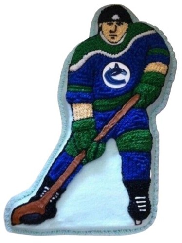 Wilton Cake Pan Mold Hockey Player Skater Street Ice Roller Speed 2105-724 1998 - Picture 5 of 10