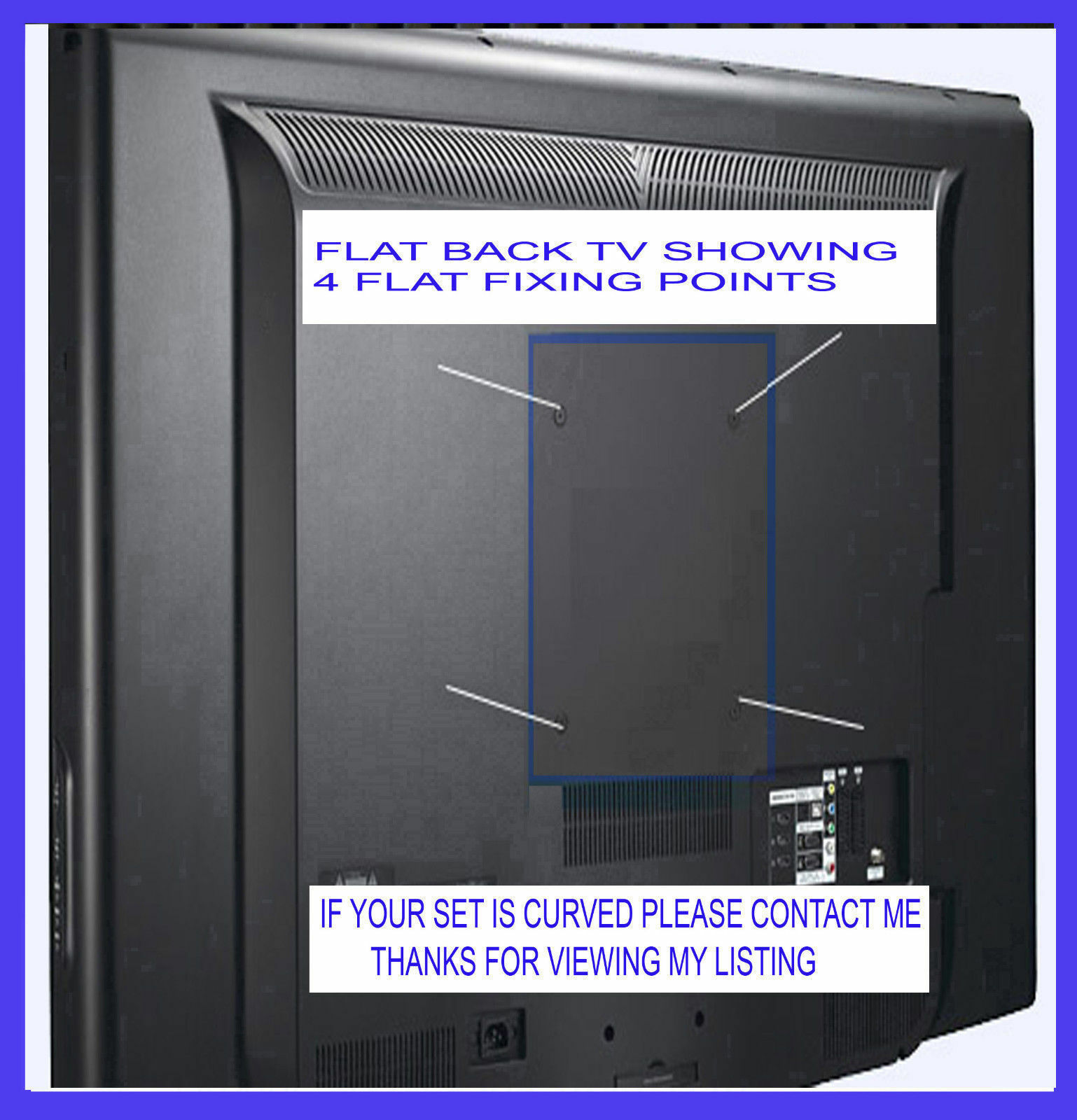 Tv Wall Mounting Bolts Screws for Alba Technics Blaupunkt Bush Tcl Vesa