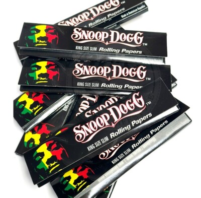 10 x SNOOP DOGG BLÄTTCHEN KING SIZE SLIM 10ER PACK KONVOLUT ANGEBOT AUTHENTISCH