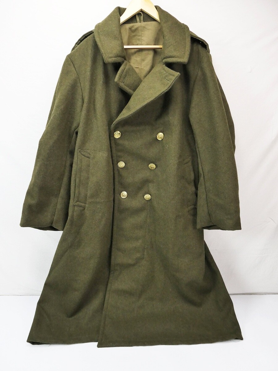 Trench Coat Wintermantel Military Look US WW2 Winter Mantel Men's