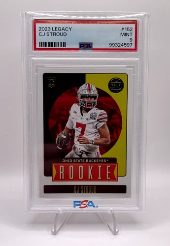 2023 Panini Legacy Rookie #152 - CJ Stroud - Texans PSA 9