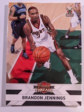 2010-11 Panini Threads Basketball #41 Brandon Jennings