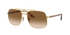 Ray-Ban RB 3699 arista clear gradient brown 001/51 Sunglasses
