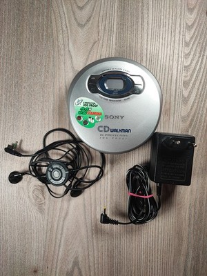 Sony D-EJ615 CD Walkman Portable CD-Player + Fernbedienung Kopfhörer Netzteil