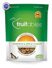 Fruitables Baked Dog Treats 7oz Healthy Pumpkin Dogs Calorie Delicious Wheat