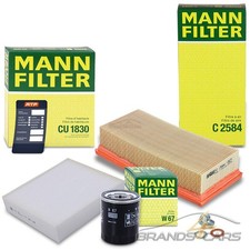MANN-FILTER INSPEKTIONSPAKET FILTERSATZ A FÜR SMART FORFOUR 454 1.1 1.3 04-06