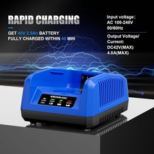 KRC 840-03U 4.0A Rapid Charger Replacement for Kobalt 40v Battery KRC 1540-03 KR