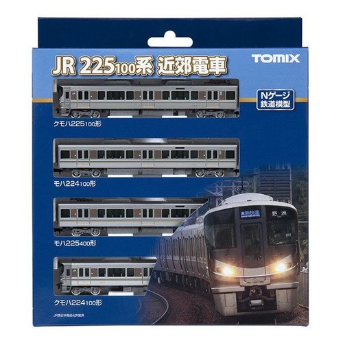 Juego básico de 4 vagones tren suburbano TOMIX JR 225-100 98545 2670150 583953 | Condition: Used
