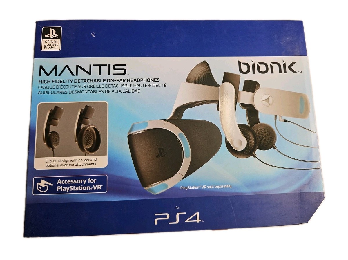 Bionik Mantis VR Headphones High Fidelity Headset PSVR Ps4 P4 for