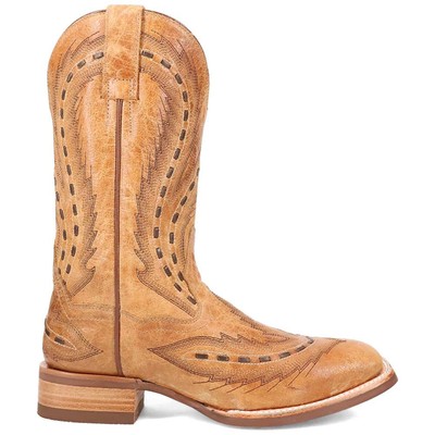 Dan Post Damen Gale Hellbraun Stockman Absatz Leder Stiefel